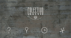 Desktop Screenshot of colectivo9.com